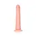 RealRock Slim Silicone Model sa Usisnom Čašom 20.5 cm Bež