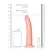 RealRock Slim Silicone Model sa Usisnom Čašom 20.5 cm Bež
