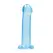 RealRock Crystal Clear 17 cm Model sa Usisnom Čašom - Transparentni Dizajn