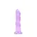 REALROCK Crystal Clear Intimni Uređaj 17 cm sa Usisnom Čašom Transparentan
