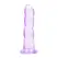 REALROCK Crystal Clear Intimni Uređaj 17 cm sa Usisnom Čašom Transparentan