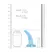 RealRock Crystal Clear Model 5 Intimate Machine with Suction Cup 11.5cm