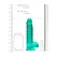 REALROCK Crystal Clear 21 cm Intimni Model sa Usisnom Čašom i Testisima