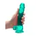 REALROCK Crystal Clear 21 cm Intimni Model sa Usisnom Čašom i Testisima