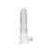 REALROCK Crystal Clear Intimate System with Suction Cup 21 cm Transparent
