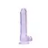 RealRock Crystal Clear 21cm Transparentni Model sa Čvrstom Usisnom Bazom