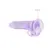 RealRock Crystal Clear 21cm Transparentni Model sa Čvrstom Usisnom Bazom