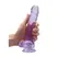 RealRock Crystal Clear 21cm Transparentni Model sa Čvrstom Usisnom Bazom