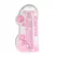 REALROCK Crystal Clear Intimni Model sa Testisima 21 cm Usisna Čaša