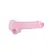 REALROCK Crystal Clear Intimni Model sa Testisima 21 cm Usisna Čaša