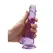 REALROCK Crystal Clear 7in Anatomski Model sa Usisnom Čašom Transparentni