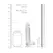 REALROCK Crystal Clear 17cm Anatomski Model sa Usisnom Bazom