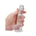REALROCK Crystal Clear 17cm Anatomski Model sa Usisnom Bazom
