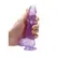 REALROCK Crystal Clear 17cm Intimna Mašina sa Čvrstom Usisnom Bazom