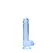 RealRock Crystal Clear 17cm Model sa Usisnom Čašom i Anatomskim Oblikom