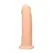 RealRock Ultra Silicone Model 9 - Dvostruke Gustine, 23 cm, Usisna Čaša, Boja Mesa