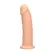 RealRock Ultra Silicone Model 9 - Dvostruke Gustine, 23 cm, Usisna Čaša, Boja Mesa