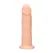 RealRock Ultra Silicone Model 9 - Dvostruke Gustine, 23 cm, Usisna Čaša, Boja Mesa