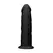 REALROCK Ultra Silicone Model 15 cm Termo Reaktivan, Usisna Čaša, Crna