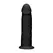 REALROCK Ultra Silicone Model 15 cm Termo Reaktivan, Usisna Čaša, Crna