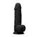 REALROCK ULTRA Silicone Model with Base Balls 21.6cm Dual Density Black