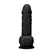 REALROCK ULTRA Silicone Model with Base Balls 21.6cm Dual Density Black