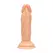 RealRock Intimni Model 15 cm - Anatomski Gumeni Oblik sa Usisnom Bazom, Bež
