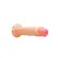 RealRock Vibrirajuća Intimna Mašina 23 cm - Prirodna Boja Kože, Usisna Baza