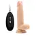 RealRock Vibrating Anatomical Model 20 cm Black - Suction Base