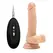 RealRock Vibrating Intimna Mašina 18 cm sa Skrotumom, Prirodni Ten