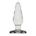 Glas Classic Glass Plug 13 cm - Borosilicate, Tapered, Clear