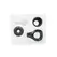 Perfect Fit Premium C-Rings Set - Silikonski izbor, 6 veličina, crna