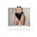 EasyToys Vibrirajući panty harness sa otvorenim leđima XS/S Crna