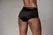 Sincerely Vibrating Strap-On Brief Black M/L - Intimate Wear with 10-Speed Bullet