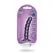 Ouch! Perlasti silikonski G-Spot model 13cm metalik sa usisnom podlogom