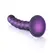Ouch! Perlasti silikonski G-Spot model 13cm metalik sa usisnom podlogom