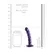 Ouch! Perlasti silikonski G-Spot model 13cm metalik sa usisnom podlogom