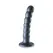 Ouch! Perlasti silikonski G-Spot intimni uređaj 13 cm metalik završna obrada