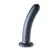 Ouch! Glatki silikonski 17 cm intimni model sa usisnom čašicom, metalik plava