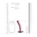 Ouch! Smooth Silicone Intimate Device 12 cm Metallic with Suction Cup