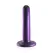 Ouch! Smooth Silicone Intimate Model with Suction Cup 12 cm Metallic