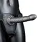 Ouch! Uvrnuti šuplji strap-on podesivi sistem 20 cm crni