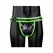 OUCH! Jockstrap sa kopčom L/XL - Podesivi harness koji svetli u mraku
