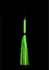 Ouch! Glow in the Dark Flogger - Neon Green, Luminous Straps