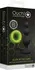 Ouch! Glow-in-the-Dark Beaded Plug & Support Ring - Luminous Green