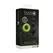 Ouch! Glow-in-the-Dark Beaded Plug & Support Ring - Luminous Green
