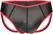 Ouch! Neoprenski jockstrap L/XL - Izdržljivi crni atletski harness