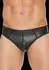 Ouch! Neoprene Jockstrap S/M - Comfort Fit, Open Back, Black