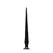 Oxballs Ass Spike Model 17, veliki suženi silikonski čep 42cm