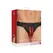 Svenjoyment Plain Front Zip Leather Jockstrap Black L/XL